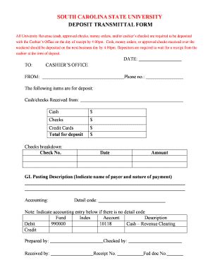 scsdu|sc sdu deposit.